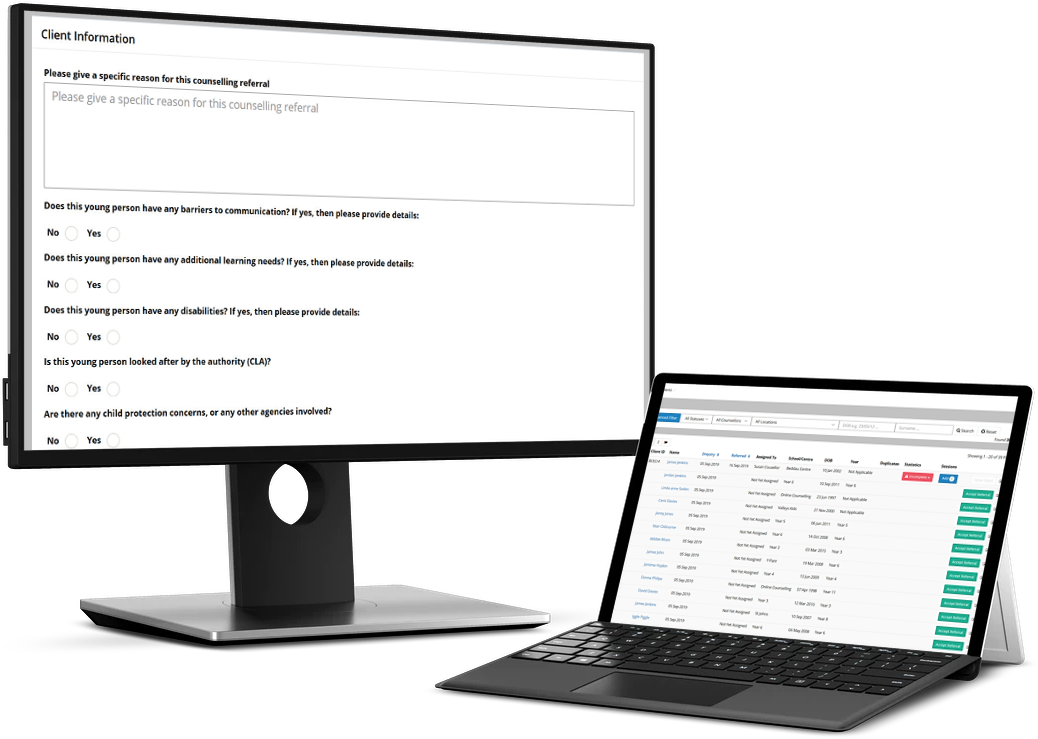 School & Community Counselling Referral System